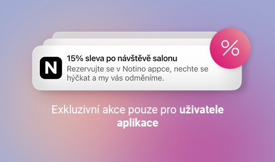 Exkluzivní akce pouze pro uživatele aplikace